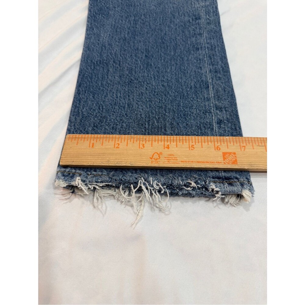 Agolde Riley High Rise Straight Crop In Frequency Size 30 - Picture 12 of 14